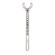 Picture of Solitaire Ring Mounting with Side Stones