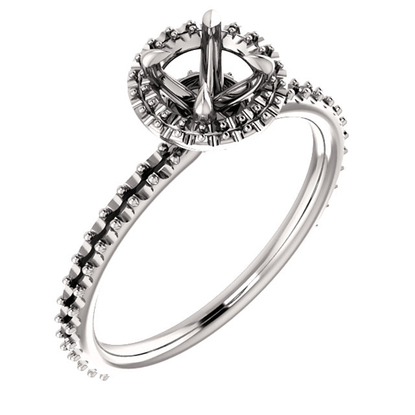 Picture of Halo Style Engagement Ring