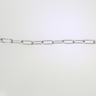 Picture of Flat Anchor Chain Rodium Plated 9x3.6mm