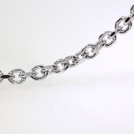 Picture of Anchor Chain by the Foot 5.5x4mm Rodium Plated