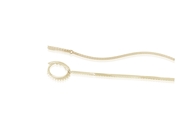 Изображение Lever Back Diamond Dangle Earrings