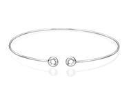 Picture of Diamond Flexible Round Tube 1.5x60mm Bangle