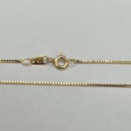 Picture of Box Chain Necklace Diamond Cut
