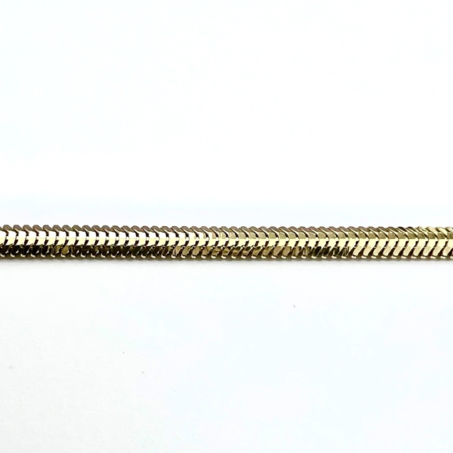 2.6mm Flat Real Snake Chain